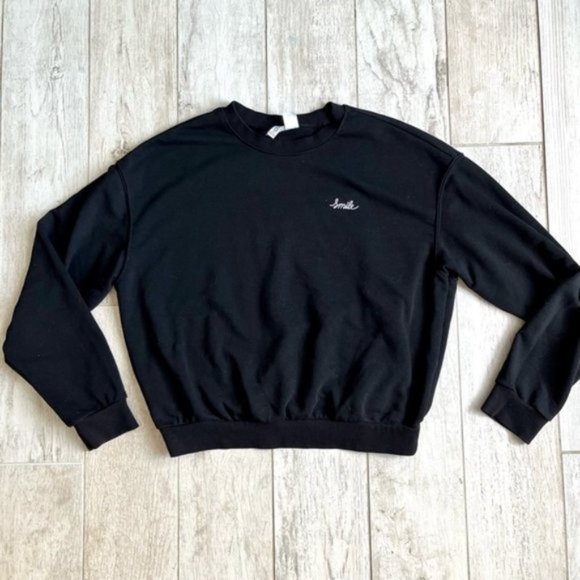 Tops - Divided | Smile Crewneck Sweatshirt